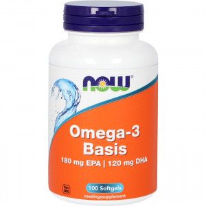 NOW Omega-3 Basis 180 mg EPA 120 mg DHA Softgels - 100 st